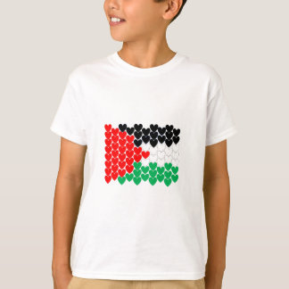 Camiseta Corazones de Palestina