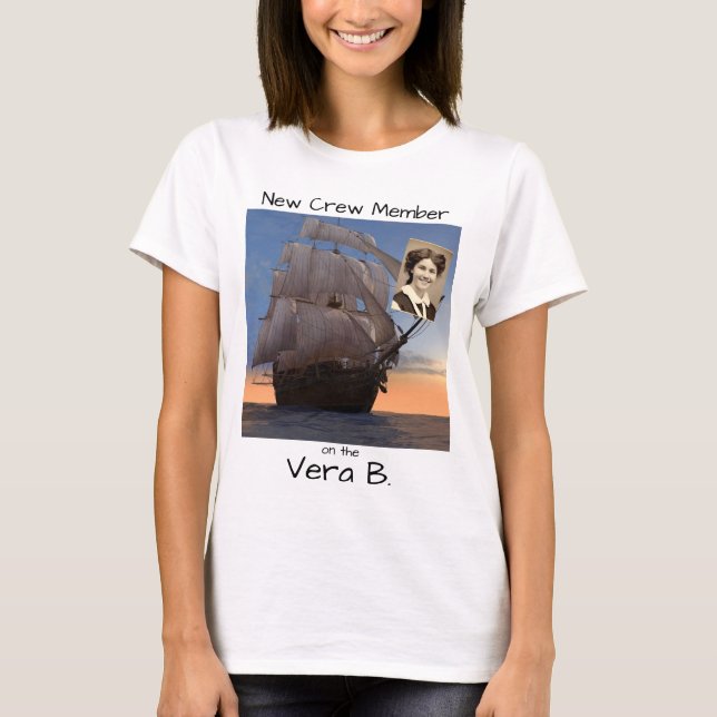 Camiseta Corazones de roble, nueva tripulación Vera B camis (Anverso)