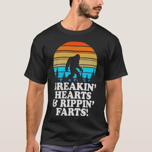 Camiseta Corazones de ruptura Rippin Farts (Anverso)