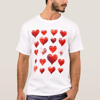 Camiseta Corazones de San Valentín
