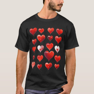 Camiseta Corazones de San Valentín