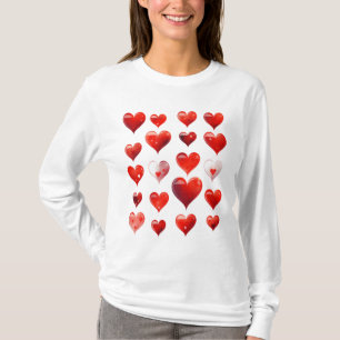 Camiseta Corazones de San Valentín