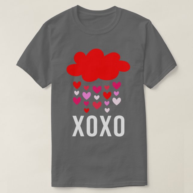 Camiseta Corazones de San Valentín 45 (Diseño del anverso)