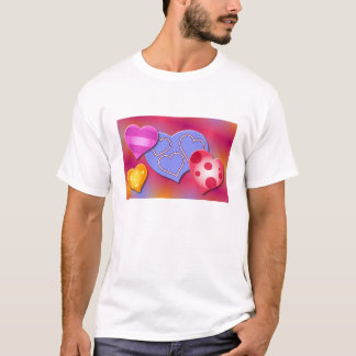 Camiseta Corazones del amor