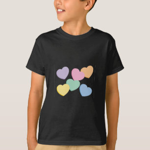 Camiseta Corazones del caramelo
