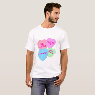 Camiseta Corazones del caramelo de Trumpism de la tarjeta