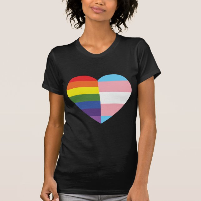 Camiseta ¡Corazones del orgullo! (Anverso)