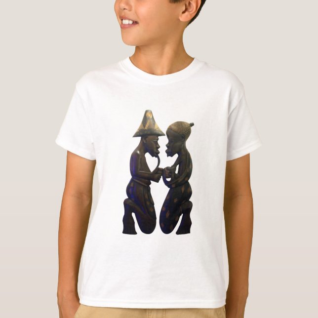 Camiseta Corazones del Pueblo Africano: Un momento precioso (Anverso)