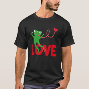 Camiseta Corazones el día de San Valentín aman a las mujere