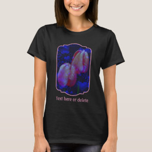 Camiseta Corazones Electric Blue y Tulipanes Rosados Person