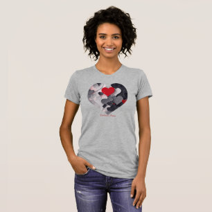 Camiseta Corazones encantados