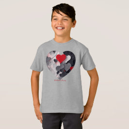 Camiseta Corazones encantados