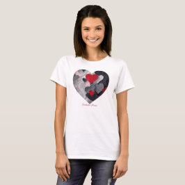 Camiseta Corazones encantados