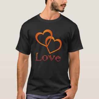 Camiseta Corazones entrelazados