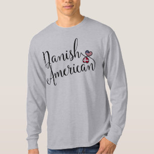 Camiseta Corazones entrelazados de los norteamericanos dane