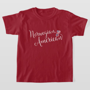 Camiseta Corazones entrelazados noruegos