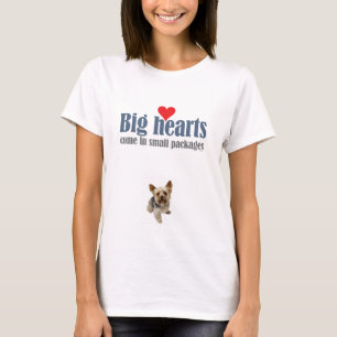 Camiseta Corazones grandes - Yorkie