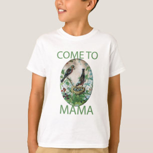 Camiseta Corazones hambrientos: ¡Mamá tiene comida! Ven a m