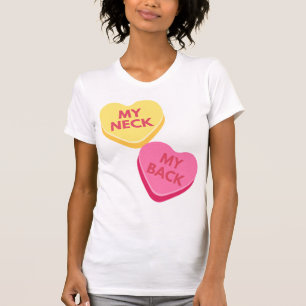 Camiseta Corazones inapropiados para la conversación