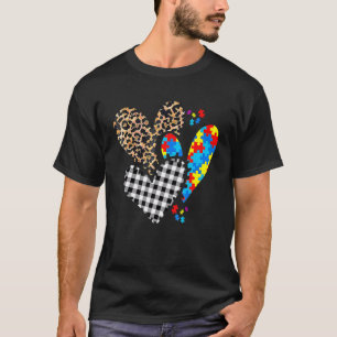 Camiseta Corazones Leopardo Bufalo Cuadro Conciencia del Au