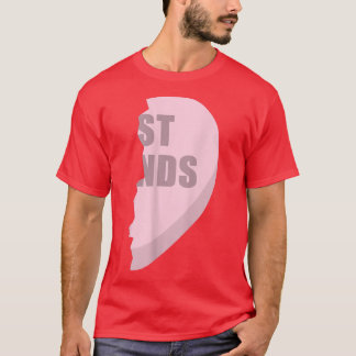 Camiseta Corazones Mejor Amigo T s Concordantes Con Ropa Bf
