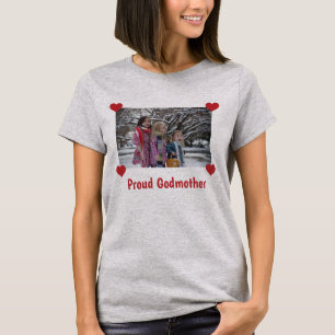 Camiseta Corazones Orgullosas Madre Personaliza La Foto