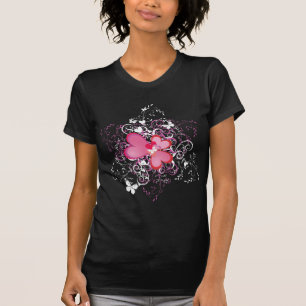 Camiseta Corazones rosados