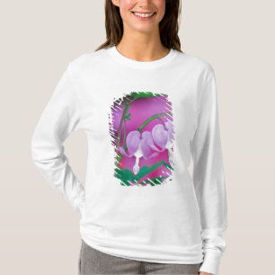 Camiseta Corazones Sangrantes Conectándose En El Jardín. Cr