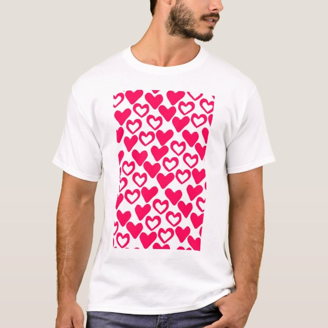 Camiseta Corazones simples 2014 (Anverso)