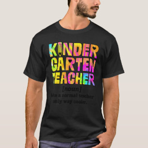 Camiseta Corbata de definición de maestro de jardín de infa