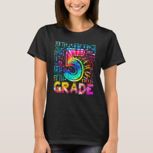 Camiseta Corbata de quinto grado Dye Corbata de vuelta a la