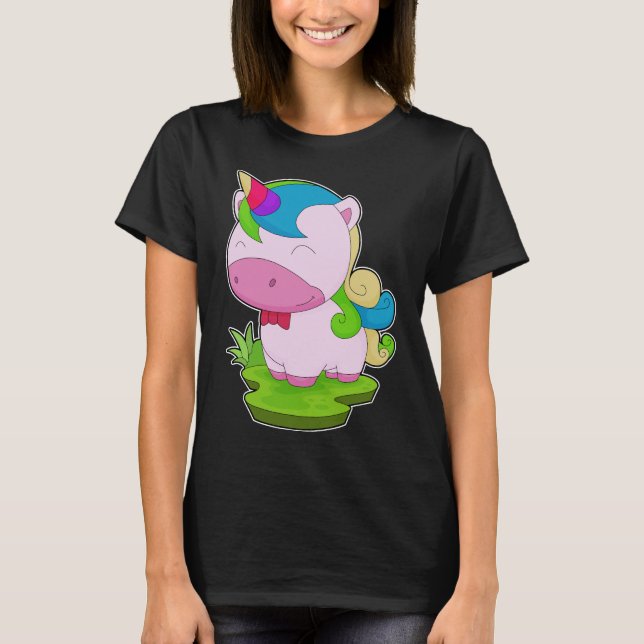 Camiseta Corbata de unicornio (Anverso)