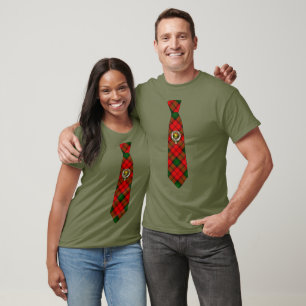 Camiseta Corbata escocesa Kerr Badge & Tartan