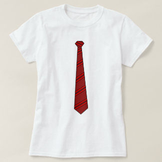 Camiseta Corbata roja