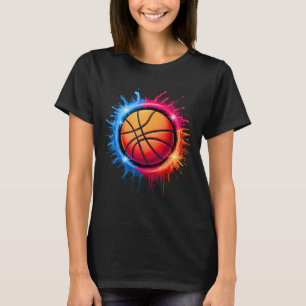 Camiseta Corbata teñida de colores Splash Hoop Net Slam