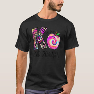 Camiseta Corbata Teñida Para Estudiante De Kinder Maestro E
