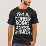 Camiseta CORBIN Funny Surname Family Tree Birthday Reunion<br><div class="desc">CORBIN Funny Surname Family Tree Birthday Reunion Gift Idea  (2) .Check out our Christmas t shirt selection for the very best in unique or custom,  handmade pieces from our clothing shops.</div>
