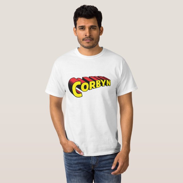 Camiseta Corbyn estupendo (Anverso completo)