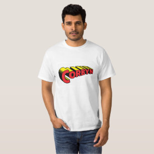 Camiseta Corbyn estupendo (rojo)