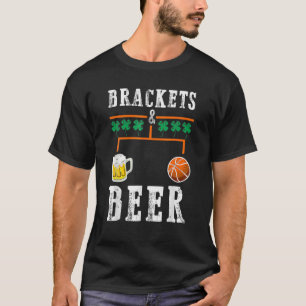 Camiseta Corchetes Y Cerveza Marcha Escuela De Baloncesto T