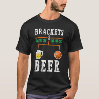 Camiseta Corchetes Y Cerveza Marcha Escuela De Baloncesto T