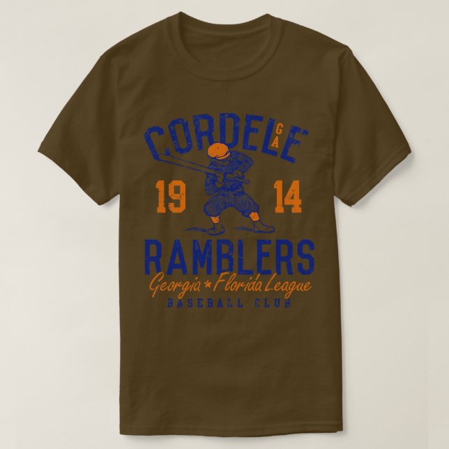 Camiseta Cordele Ramblers (Diseño del anverso)