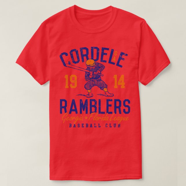 Camiseta Cordele Ramblers (Diseño del anverso)