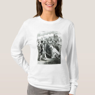 Camiseta Cordelero de Margaret que toma licencia de su