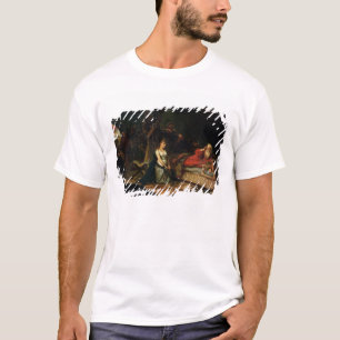 Camiseta Cordelia y rey Lear (aceite en lona)