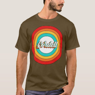 Camiseta Cordell Nombre Shirt Vintage Cordell Circle