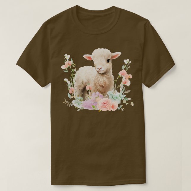 Camiseta Cordero cortado 1 (Diseño del anverso)