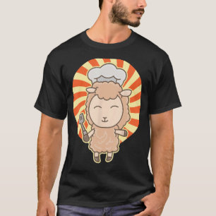 Camiseta Cordero de cordero cortado Hobby Oveja Cocina Cord