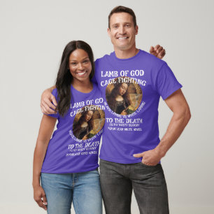 CAMISETA CORDERO DE DIOS FW FV HG PELEA EN JAULA TRUMP CASA