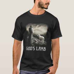 Camiseta Cordero de Dios Jesucristo Cristiano